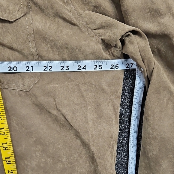 North River Men's XL Button-Up Shirt Olive Green (NOT Tan) - Picture 6 of 8